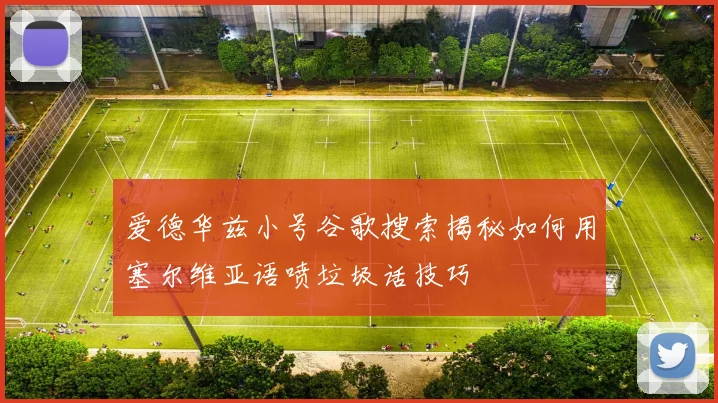 爱德华兹小号谷歌搜索揭秘如何用塞尔维亚语喷垃圾话技巧